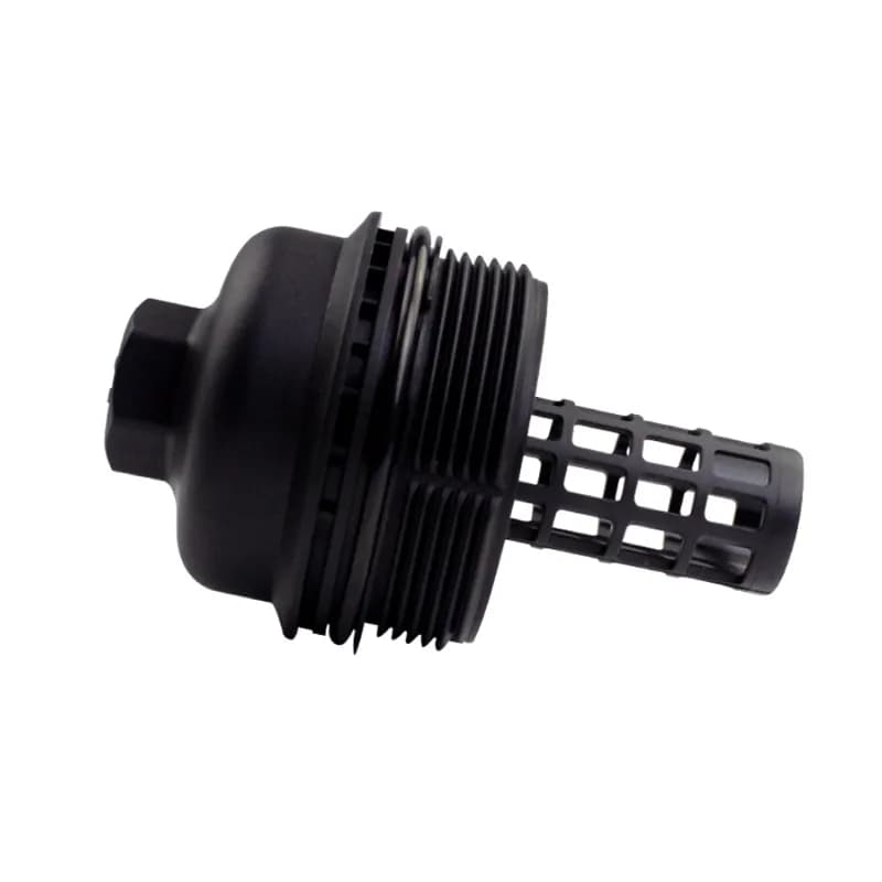 Automotive oil filter cap for aftermarket replacement and wholesale supply
